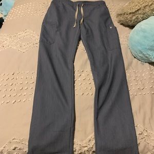 Figs heather denim Yola Scrub Pants